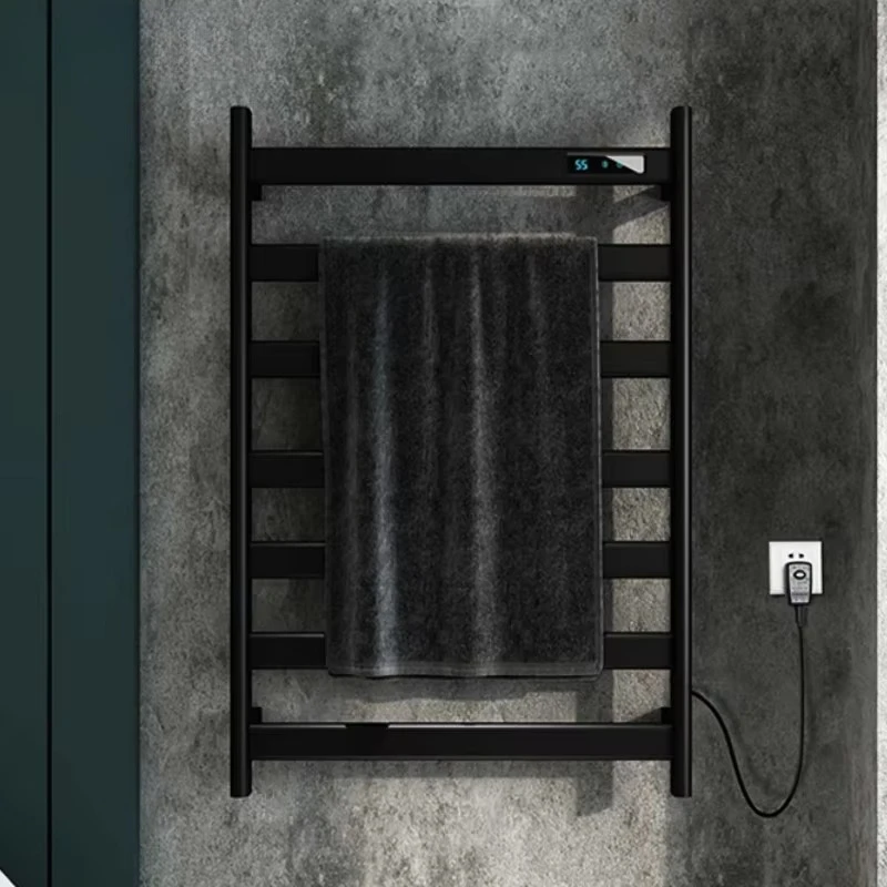 

304 Stainless Steel Bathroom Timer Electric Heating Towel Rack