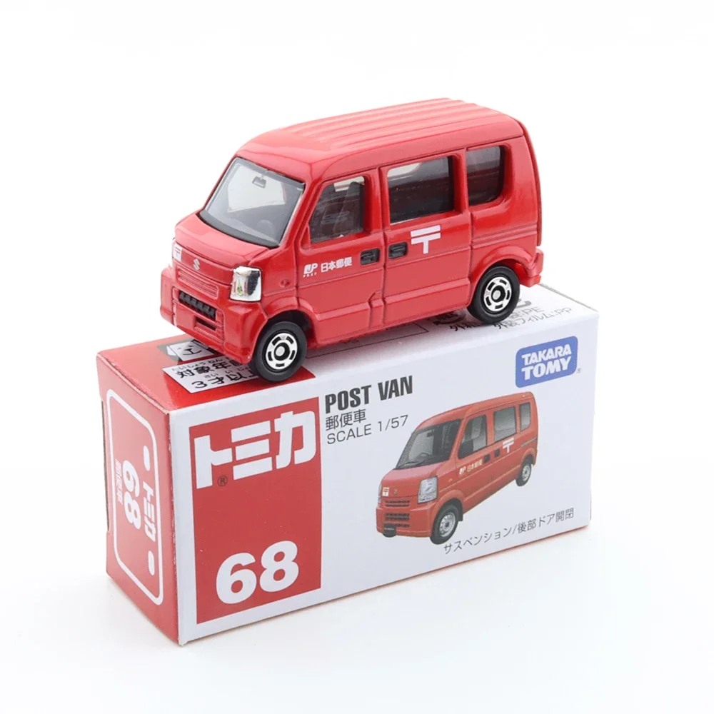 

Takara Tomy Tomica No.68 SUZUKI Post VAN Model DIECAST Car 1/57 Kit Hot Pop Diecast Automotive Model Ornaments Cas Toys Gift