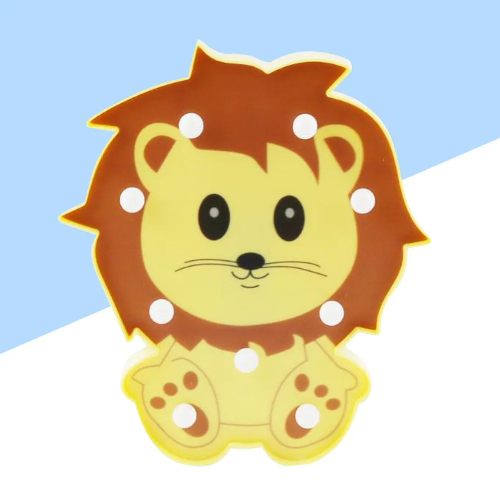 

Ночник в форме льва, 3D настольная лампа, водонепроницаемая, из АБС-пластика, для спальни, свадебный декоративный светильник