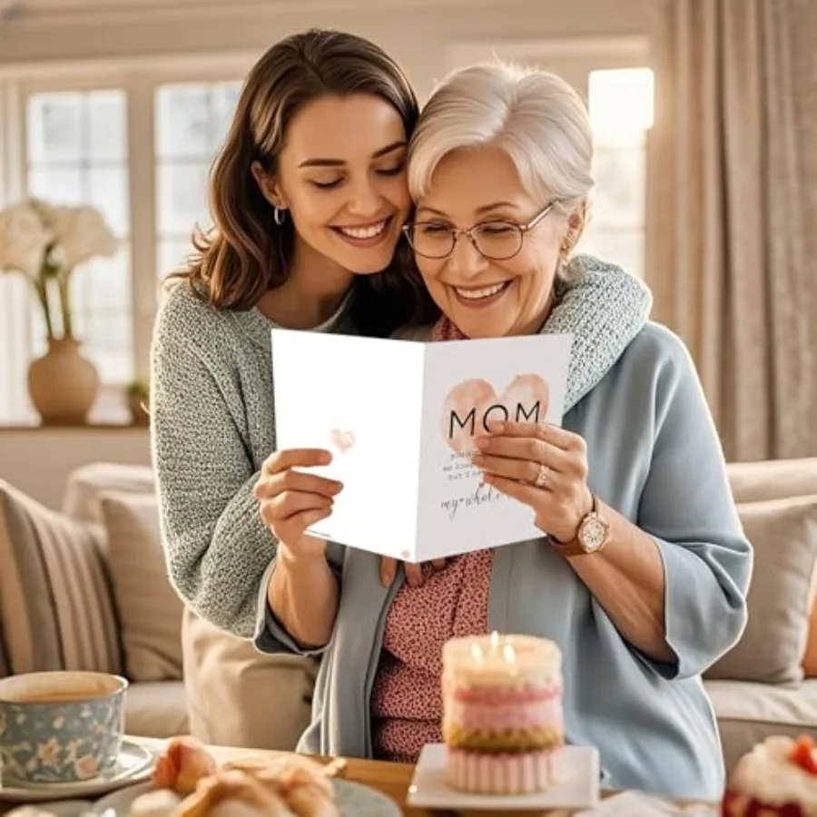 بطاقات عيد الأم للأم هدايا عيد الأم المضحكة للأم من ابنة الابن بطاقات عيد ميلاد مضحكة للأم بطاقة عيد ميلاد الأم #4