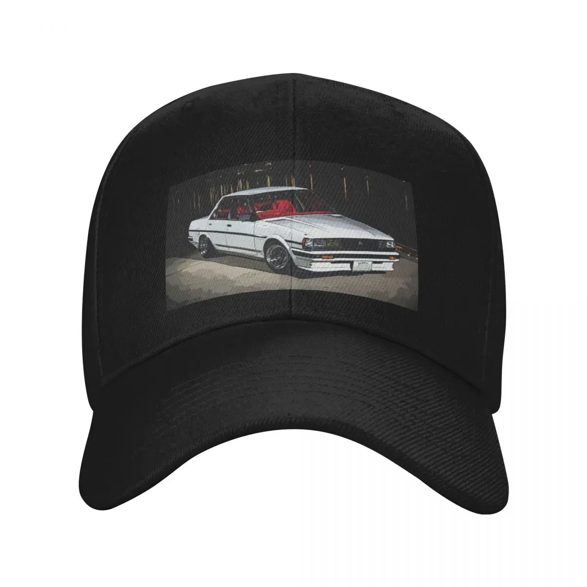 80's Classic Oldschool JDM Sedan Cressida Baseball Cap Designer Hat Golf Hat Trucker Hat Women Beach Fashion Men's