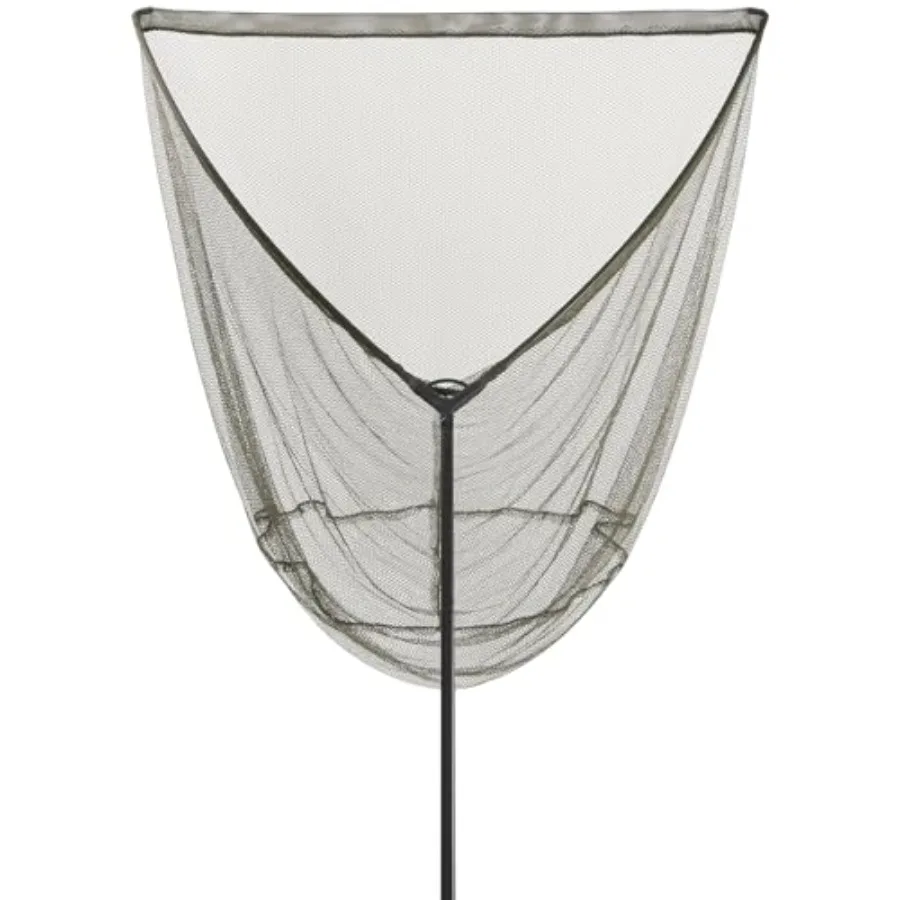 

Landing Net for Carp Fishing 42 Inch Extra Large Fishing Net 6 Feet Carbon Fiber Long Handle Saltwater Big Fish Holds Up to 88l