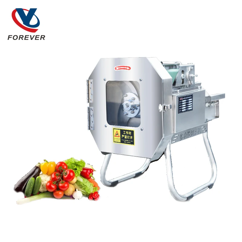 

Vegetable Cutter Electric Stainless steel Silcer Double speed Food Processors Kitchen Equipment Root Dicer