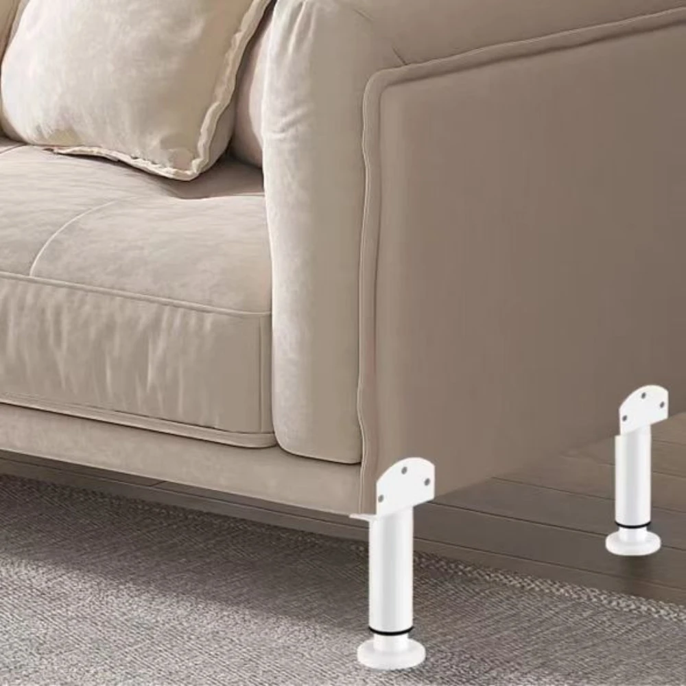 Adjustable height metal furniture support legs, suitable for bed frames, sofas, cabinets, and sofa tables, durable and sturdy image 6