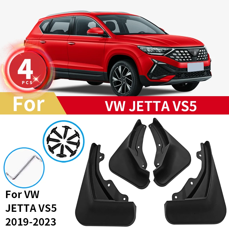 

Mudguards For VW Volkswagen JETTA VS5 Mud Flaps 2023 2021 2022 Splash Guards Fender MudFlaps Front Rear Car Accessories 4pcs