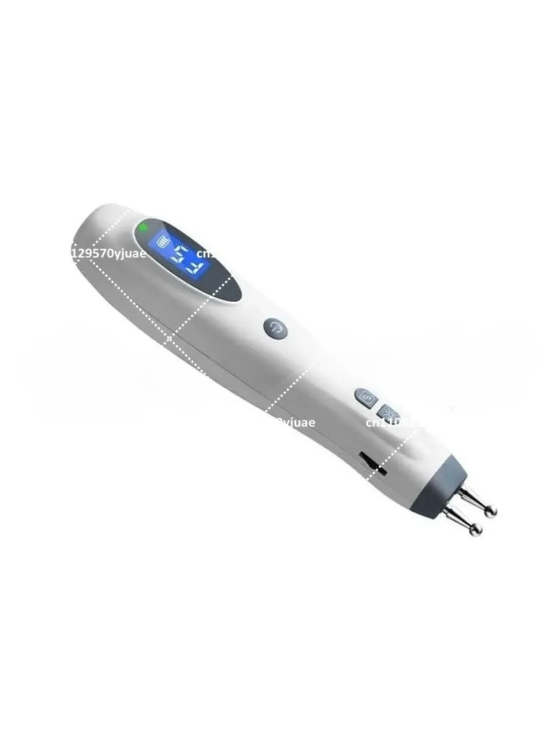 Double Headed Meridian Pen Magnetic Acupoint Electronic Acupuncture Moxibustion Auto Detect Physiotherapy Device