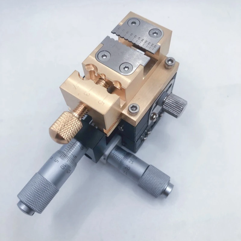 DTA5 Crosswise Slide Table for Watch Repair - Precision Metal Punching Tool for Handle Head Processing, Home DIY