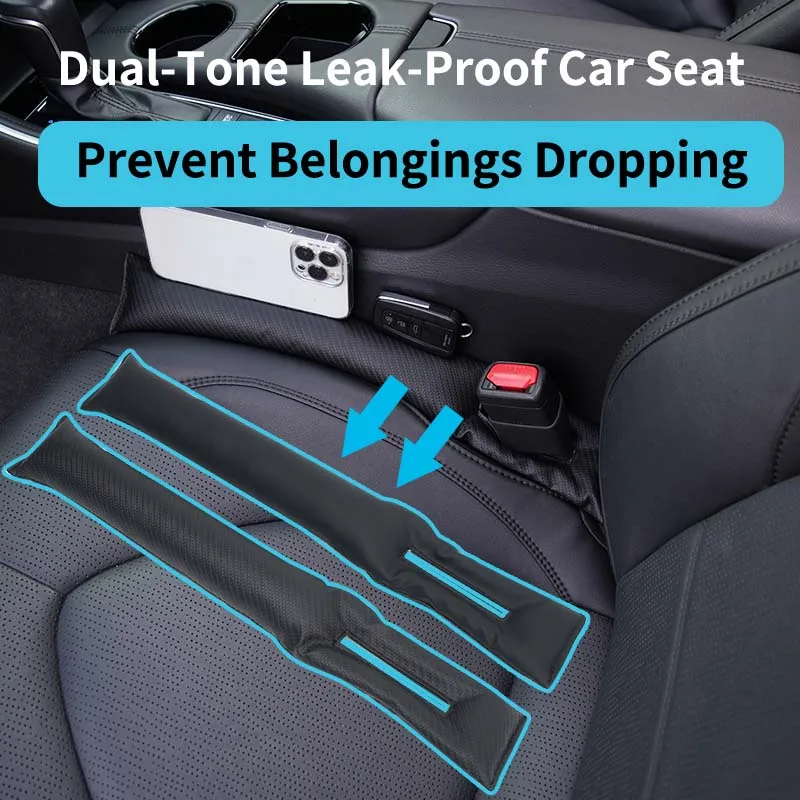 Car Seat Gap Filler Leather Side Seam Strip Leak-Proof Plug Interior For Lexus UX250h RX450h CT200h RX400h NX300h RX350 RX300