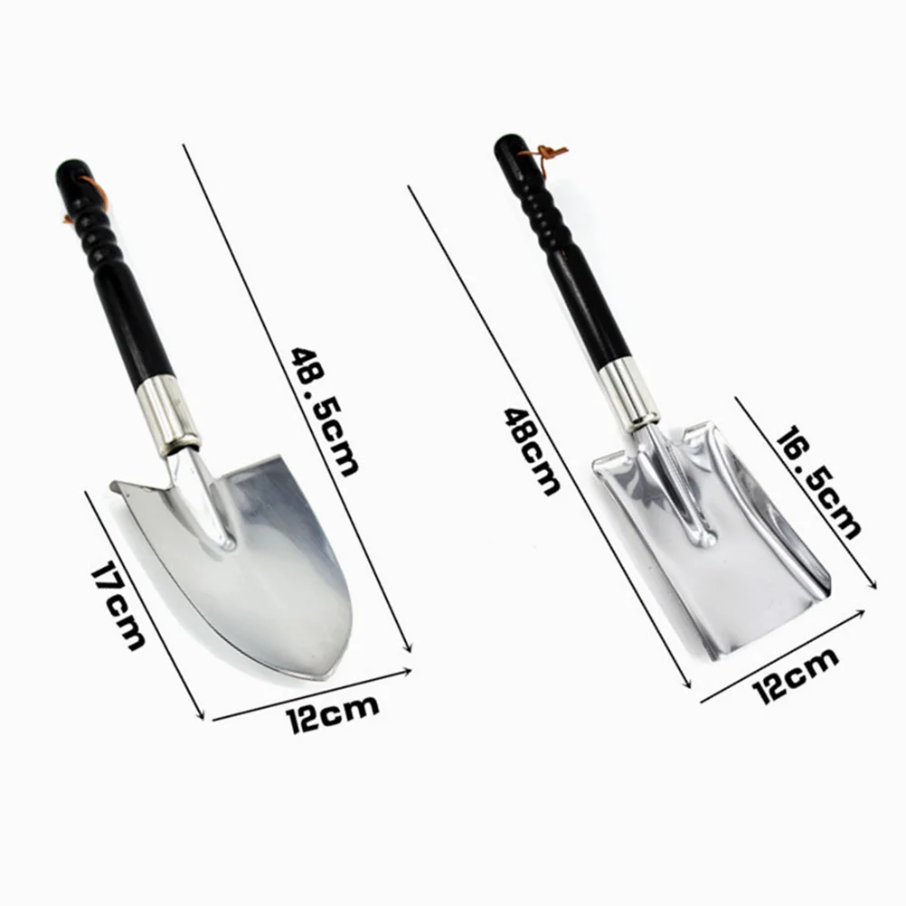 1pc ステンレス鋼シャベル盆栽鉢植え植物用耐久性のある園芸スペードツールガーデンアクセサリー植栽機器