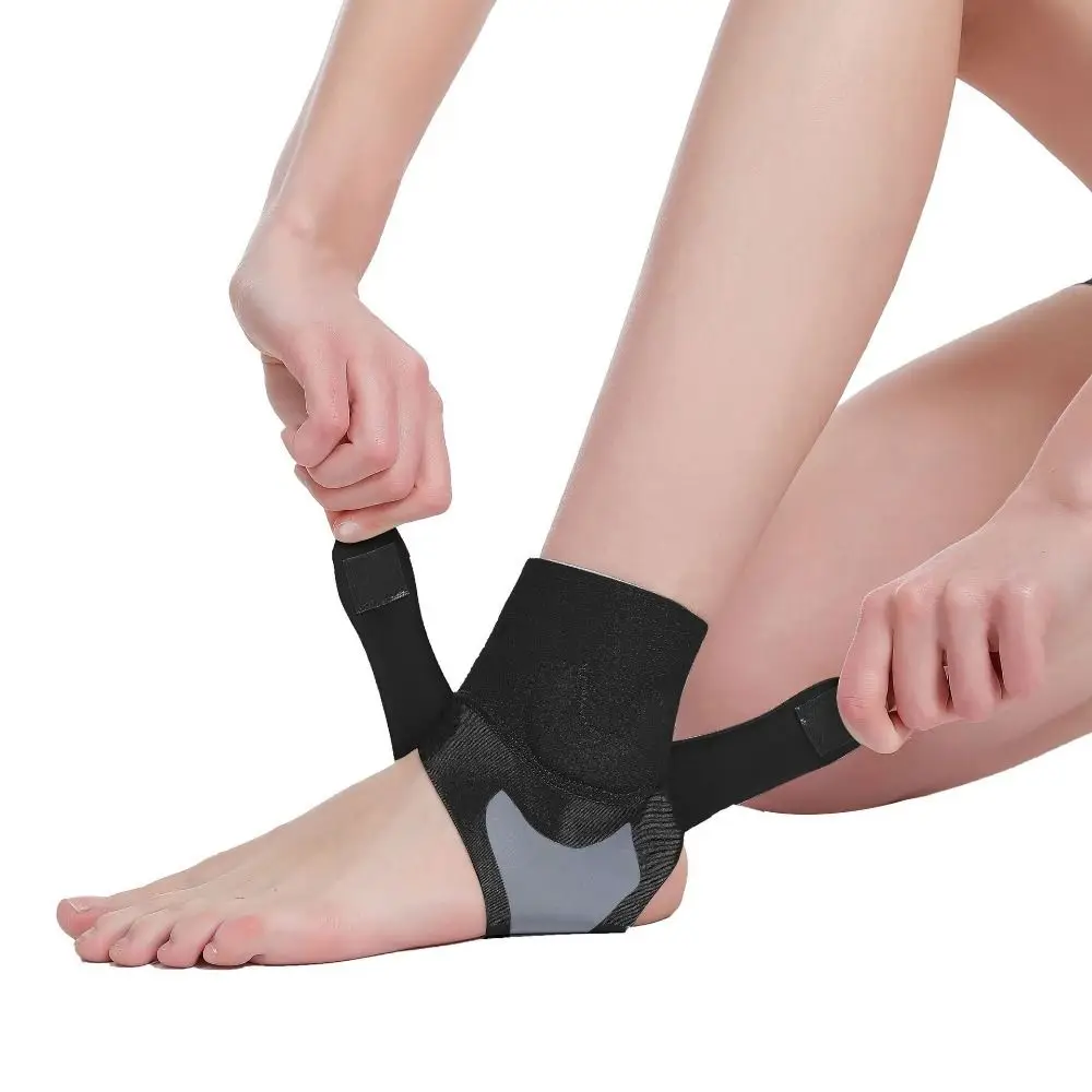 

Adjustable Ankle Support Brace Anti-Sprain Elastic Compression Ankle Strap Protective Stabilizer Sports Ankle Protector