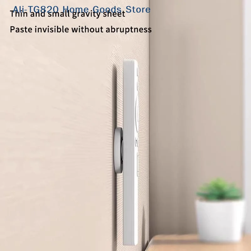 Remote Control Magnetic Tape TV Air Conditioning Remote Control Wall Fixed Storage No Drilling Wall Mounted Strong Magnetic Hook