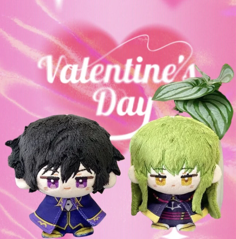 

Мягкие плюшевые куклы Code Geass CC Lelouch 12 см - сидящая поза, аниме-фигурки, подарок-сюрприз для друзей или детей