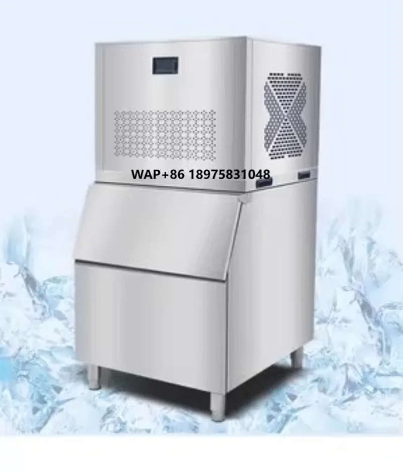 300kg brine flake ice machine 300kg ice storage machine industrial canteen supermarket seafood preservation motor automatic