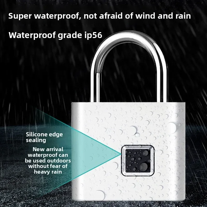 Smart fingerprint lock, luggage bag, electronic l outdoor warehouse, anti-theft  dormitory cabinet