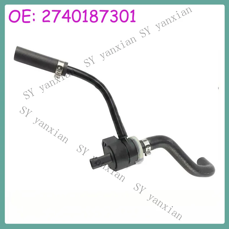 SY+ PCV Valve Bleed Line Engine Breather Tube For Benz E200 W213 C238 GLC 2740187301