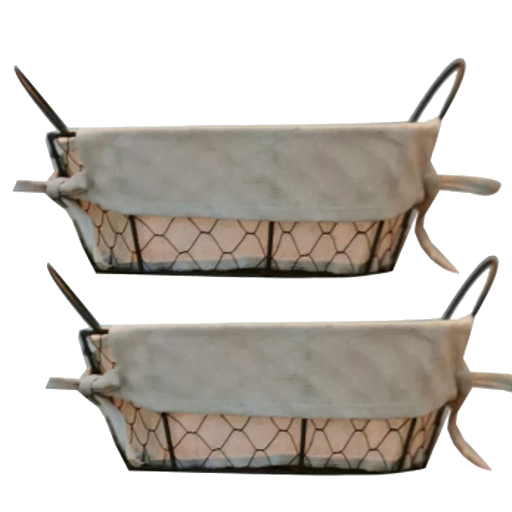 

Iron Storage for Fruit Vegetable Bread Iron Storage Basket Snack Display Retro Home Kitchen Gift Idea Premium