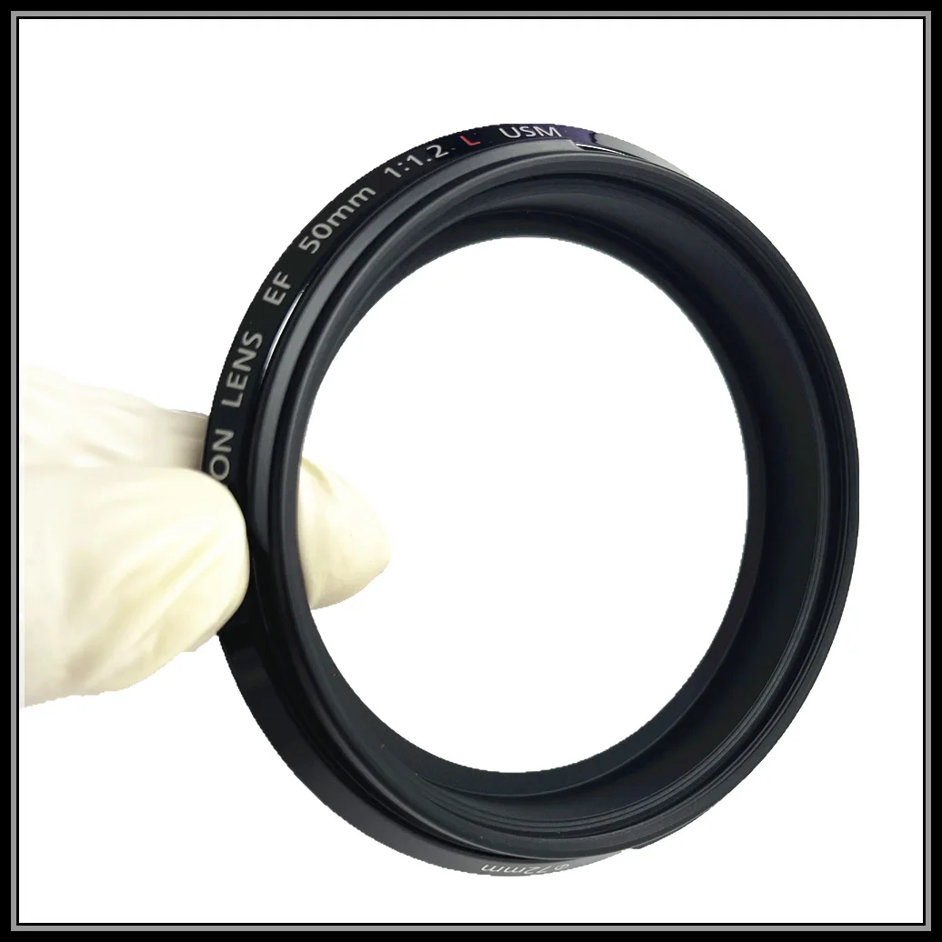 NEW Lens Repair Part For Canon EF 50mm F/1.2 L 50mm 1.2 USM Front UV Hood Ring Replacement Filter Ring YG2-2385-020 Related item