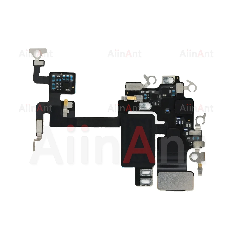 AiinAnt Origina NFC Bluetooth GPS Cellular Antenna WI-FI Signal Wifi Flex Cable For iPhone 14 15 Pro Max Plus mini