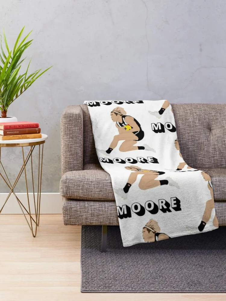 Darcy Moore Collingwood Throw Blanket Luxury Designer christmas decoration Decorative Beds Loose Luxury St Blankets