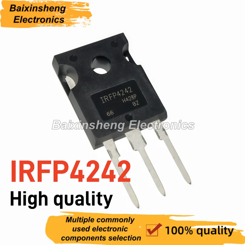 10PCS IRFP4242 TO-247 N-Channel Power MOSFET 300V 46A High Power Transistor For Inverter Electronic Components