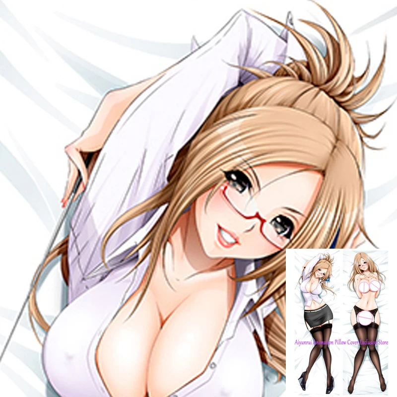 

Anime Pillow Cover Dakimakura Temperament Girl Fair 2 Side Printed Hugging Body Pillowcase Cushion Cover Bedding Young Girl Tits