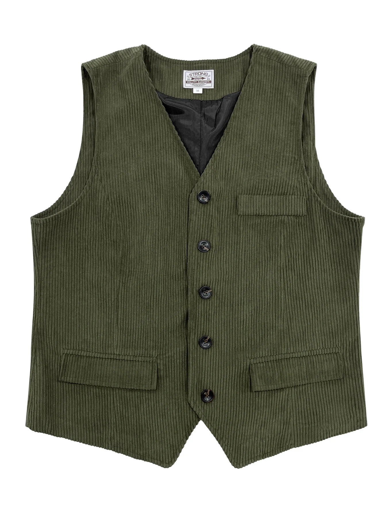 

Men Corduroy Button-up Vest Coat Vintage British Style Slim Sleeveless Waistcoat Fashion Gentleman Business Man V-Neck Tank Tops