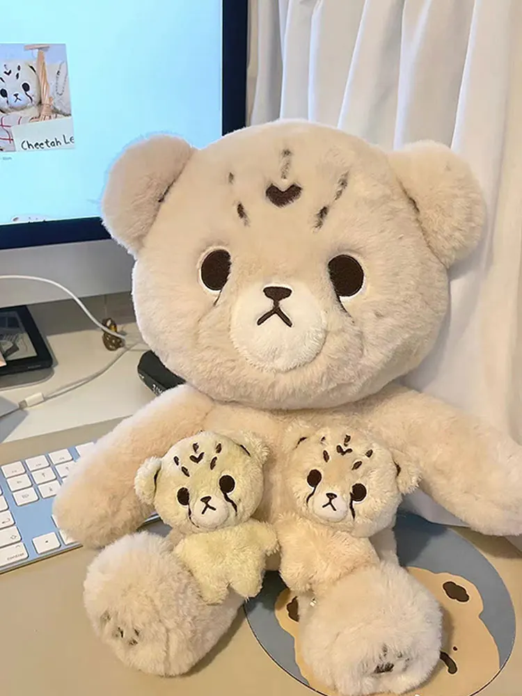 

New Kpop Cartoon Taeyong Jeno Same Plush Doll Tyongya PANO Jaemin Cheetah Lee Plush Stuffed Toys