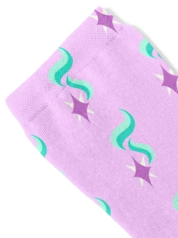 Starlight Glimmer Magic Shooting Star Spell MLP Cutie Mark Sign Socks Stockings anti-slip Ladies Socks Men's