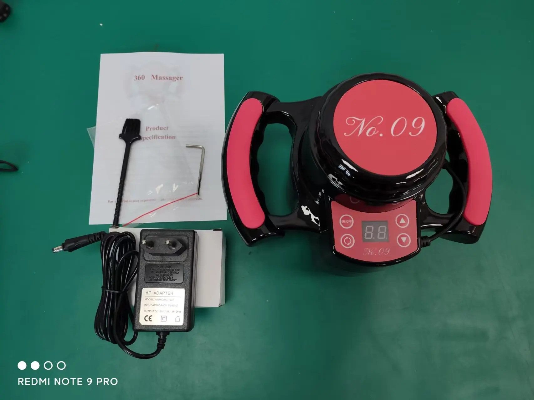 

Pink New Abdominal 360 degree Waist Massager Home Beauty Parlors Full Body Roller Massager Roller