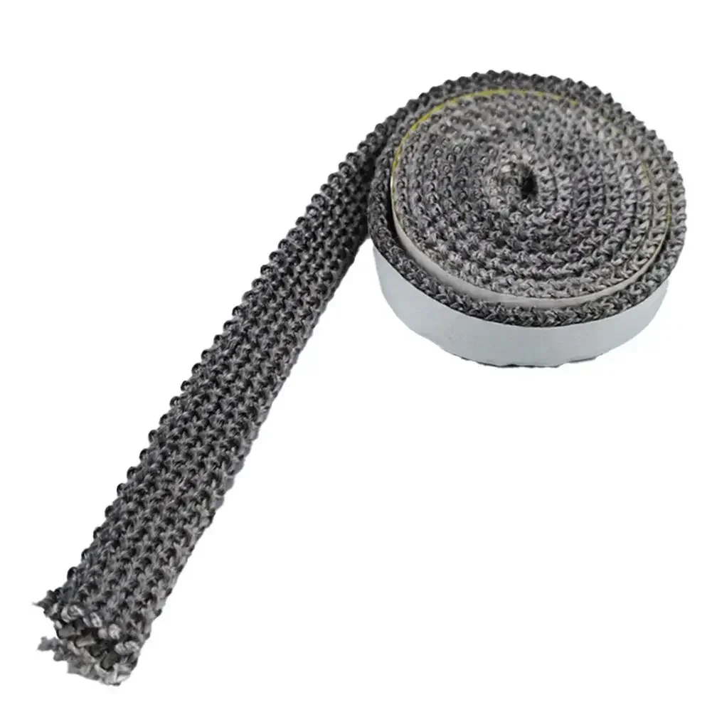 Replacement Gasket Cord Fireplace Maintenance Fireplace Sealing Rope Adhesive Stove Rope Effective Heat Insulation