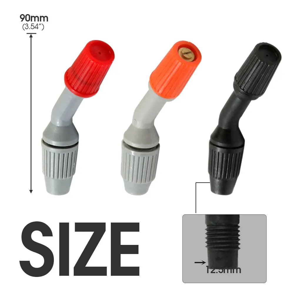 1PC Ajustable Sprayer Nozzle Farming Watering Atomization Spray-Head Irrigation Sprinklers Replacement for Gardening Accesorries