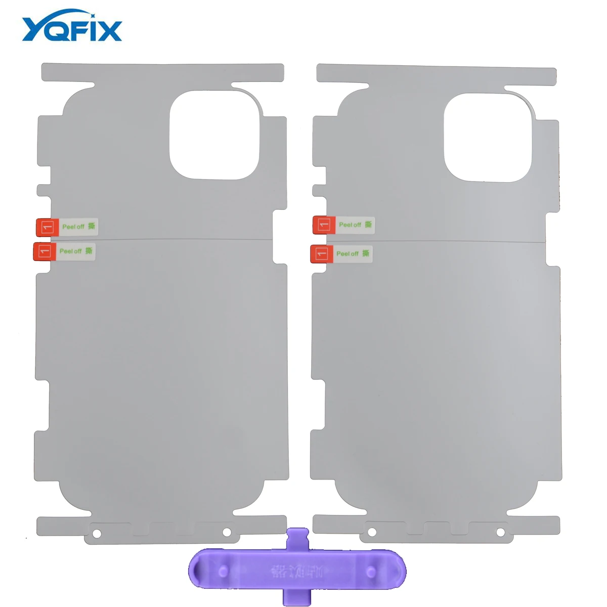 2PCS Back Hydrogel Film For iPhone 16 Pro Max 11 12 13 14 15 Pro Max 16 Plus 13 Mini Cover Side Edges Rear Protector