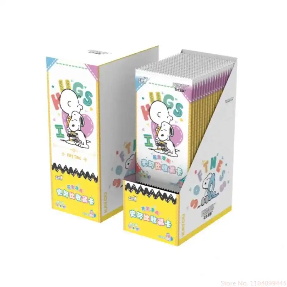 Подлинная карта Kayou Peanuts Snoopy с комиксами, классические редкие великолепные красочные окна, специальная карта для рисования, подарки на день рождения для детей