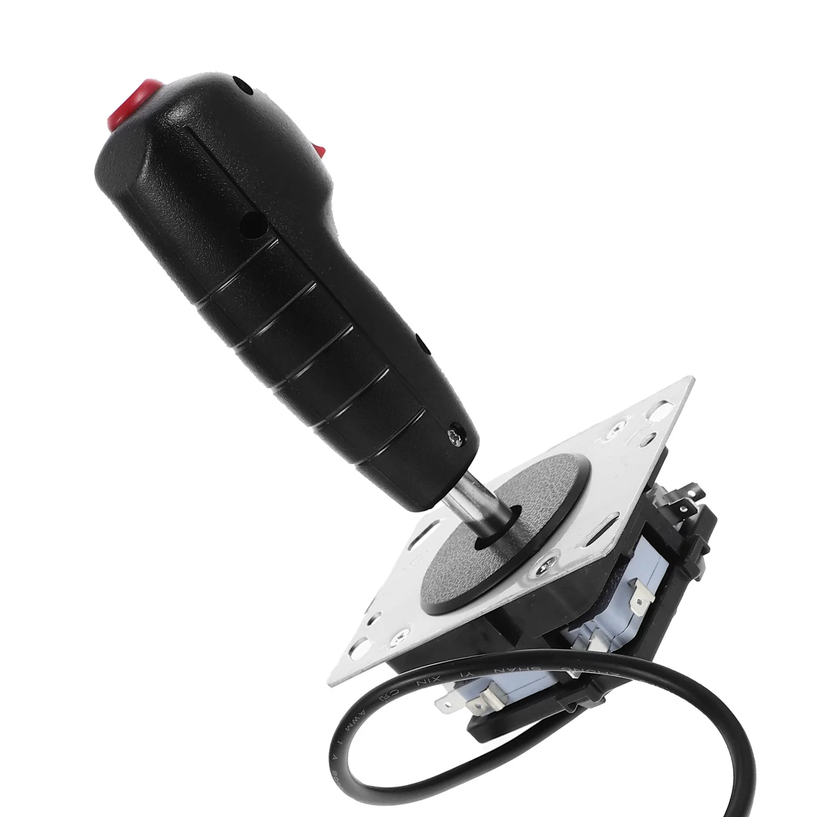 

Flight Joystick Aluminum Alloy Durable Flight Stick Simulator Controller Replacement Game Accessories Joystick