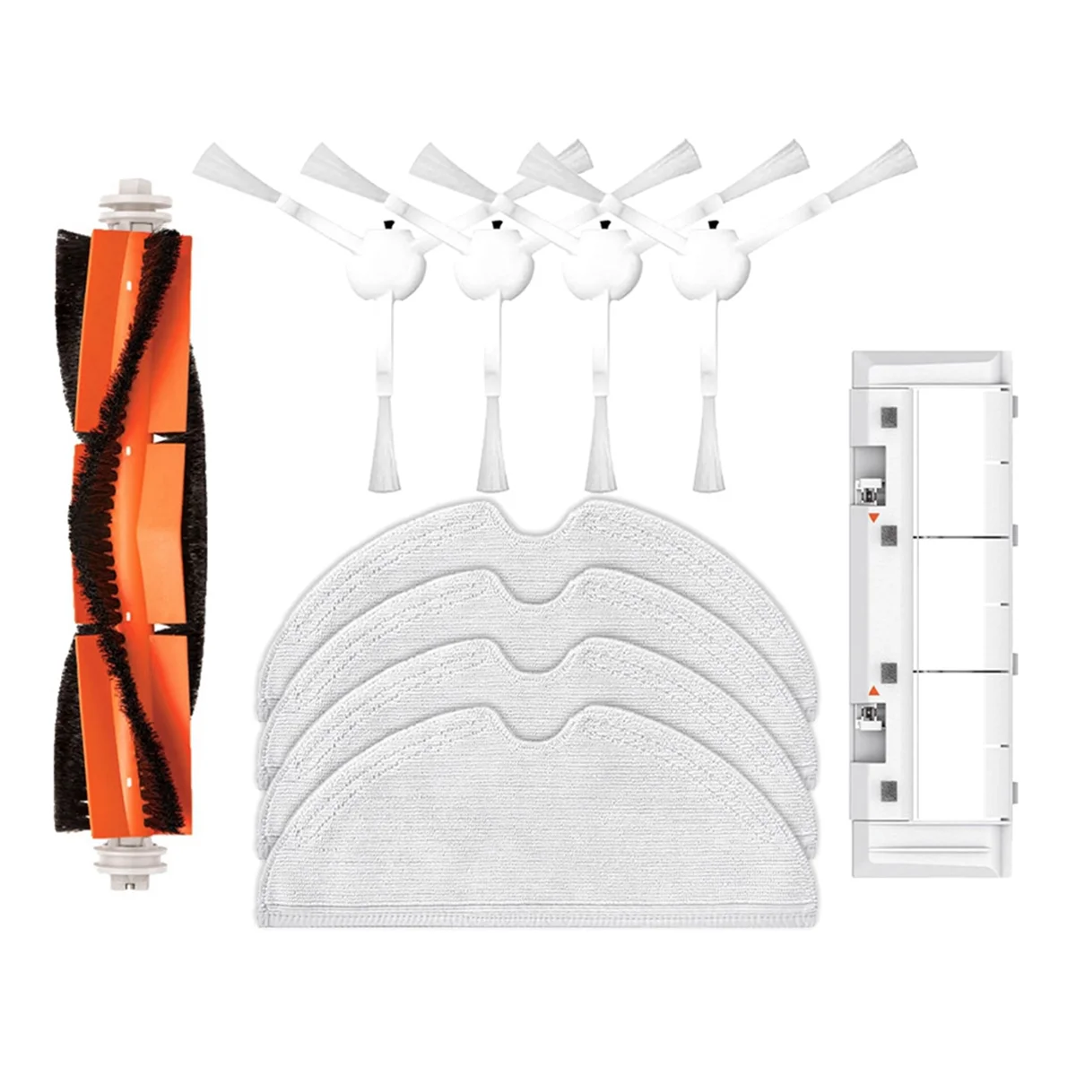 شعبية لشاومي Mi روبوت فراغ Mijia 1C / 1T / 2C Dreame F9 / D9 / D9 Pro / D9 Max / L10 Pro / Z10 فرشاة جانبية رئيسية ممسحة خرقة