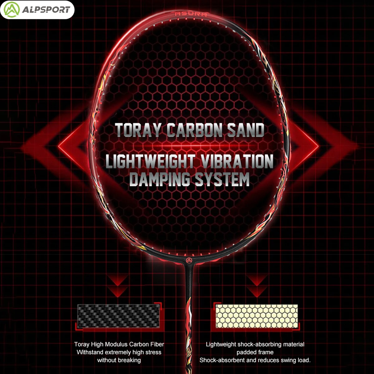 ALP Asura 6U Badminton Raketi  - Badminton Racket Carbon incelemesi ve fiyatı