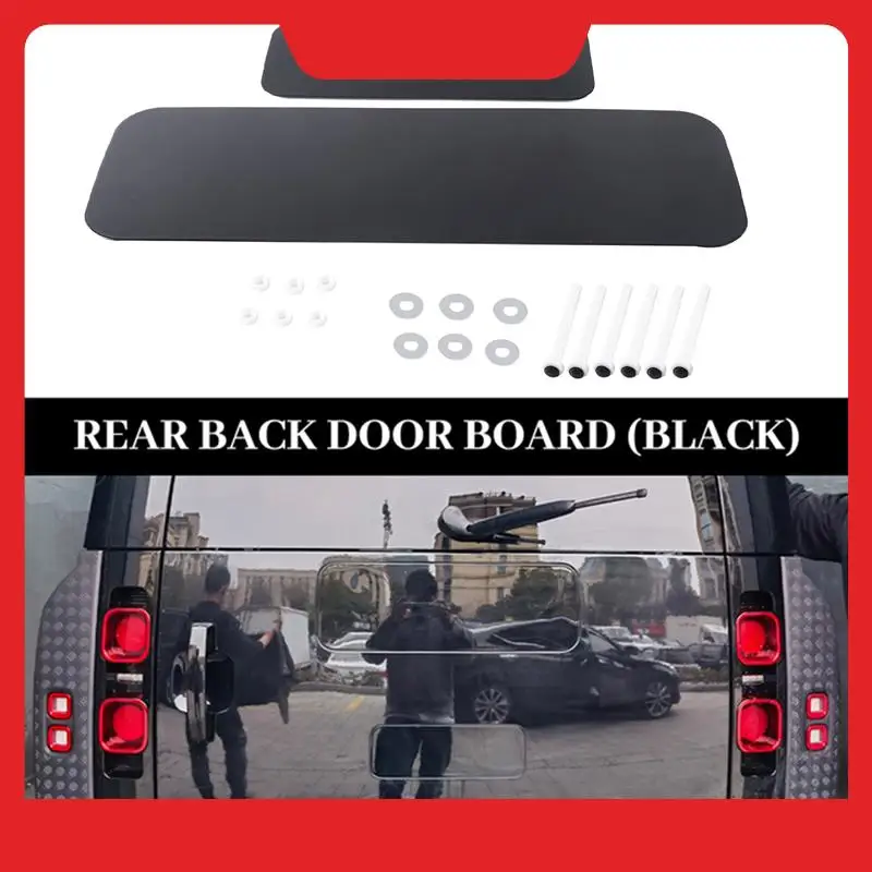 

Car Rear Spare Tire Cover Board For Land Rover Defender 90 110 2020-2023 Protective Cover Car Trunk Tailgate Decoration