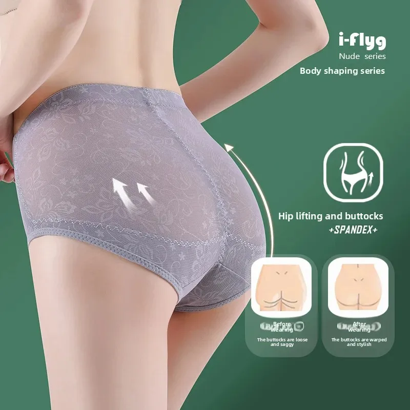 جديد المرأة منتصف الخصر ملابس داخلية تنفس زر متابعة البطن التحكم بعد الولادة تشكيل الجسم التخسيس الورك رفع Wais #4