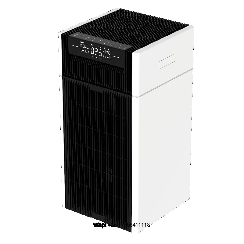 

WiFi Connected Pet Electric Air Purifier Activated Carbon HEPA H13 Filter Negative Ion EU Plug Purifier Standing