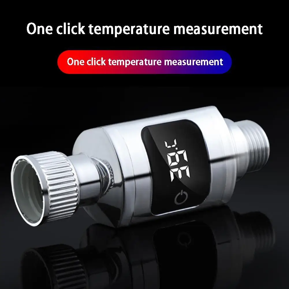 Shower Head Water Temperature Monitor Electricity LED Display Temperature Home Meter Thermometer Faucets Bathing Water Shower