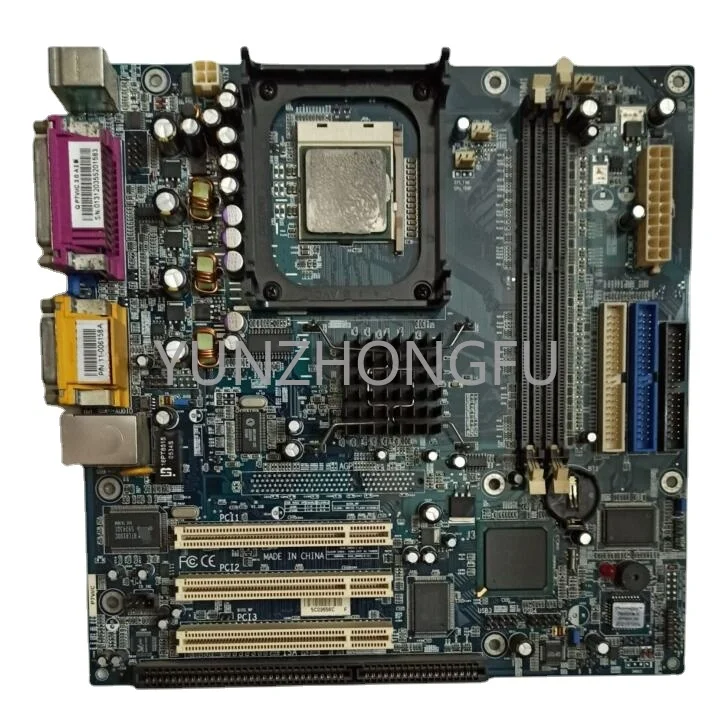 

100% OK IPC Mainboard replace GA-8ILMI REV1.1 845GL 845 industrial motherboard with CPU VGA 3*PCI 1*ISA IPC Board