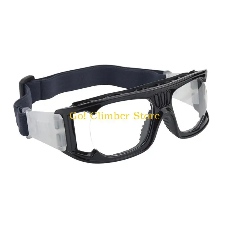 Q84c crianças óculos proteção do esporte basquete futebol esportes óculos proteção óculos segurança anti-nevoeiro lente