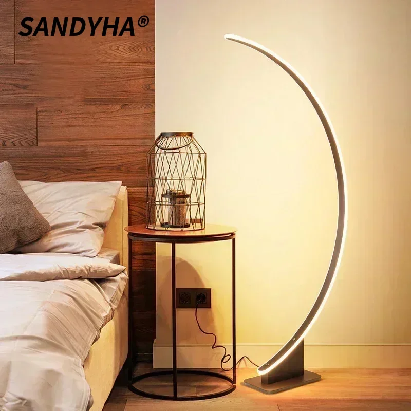 

SANDSHA Nordic Aesthetic Appreciation Life Art Floor Lamp Home Decoration LED Light Suitable for Bedroom Study Restaurant Style