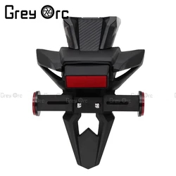 Motorcycle Rear Fender For Suzuki GSXR600 GSXR750 K8 GSXR 600 750 2008 2009 2010 License Plate Taillight Bracket Mudguard Cover