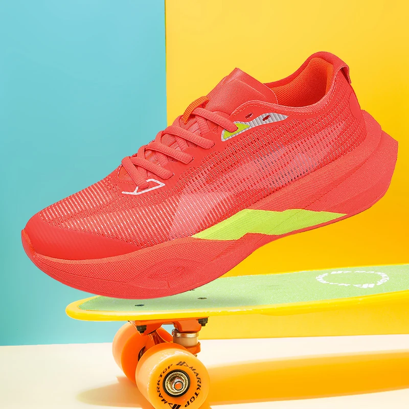 

Men's sports shoes, lightweight carbon plate racing running shoes, winter shock absorption, anti slip, wear-resistant, breathabl