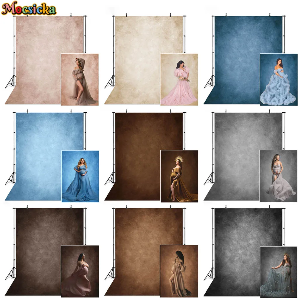 

Maternity Photo Background Art Gradient Abstract Solid Color Pet Baby Adult Portrait Birthday Backdrops Shoot Photography Props