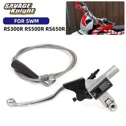 Hydraulic Clutch Brake Master Cylinder For SWM RS500R RS300R RS650R 2021 Motorcycle Accessoriess Oil Hose Pipe RS 300/500/650 R