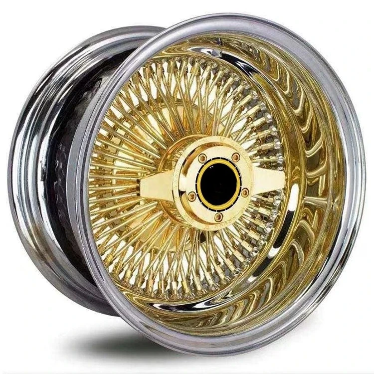 100-spoke  wire rims 15, 16, 17, 18 19-inch car wire rims Vintage car 5*114.3/127/120