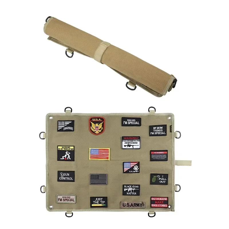 Soporte mural para parches tácticos panel militar Oxford de pared - imagen 4