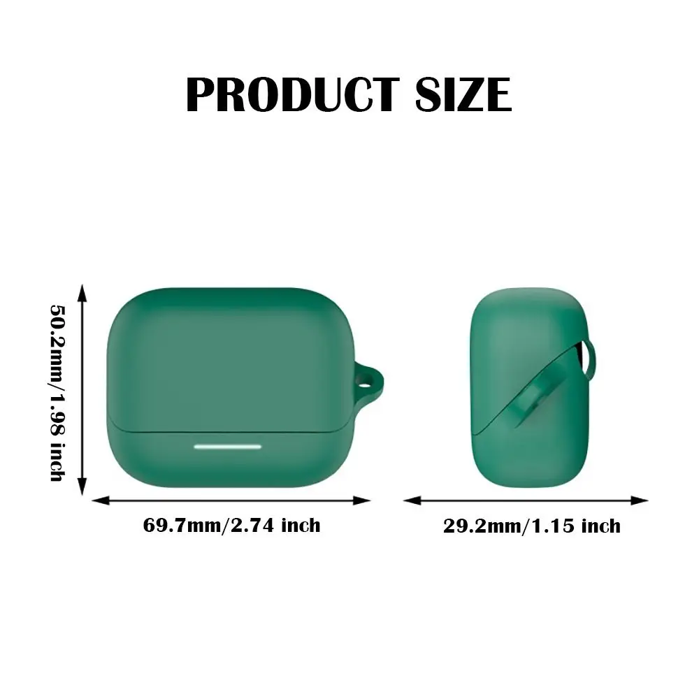 Silicone Earphone Cover For Anker Soundcore K20i Bluetooth Earbuds Protective Shell Anti Drop Charging Box Sleeve Headphone Case